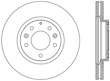 Тормозной диск OPEN PARTS BDR2493.20