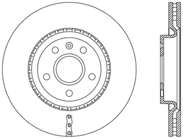 Тормозной диск OPEN PARTS BDR2496.20