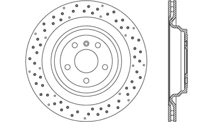 Тормозной диск OPEN PARTS BDR2700.20