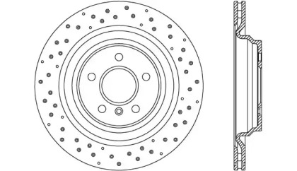 Тормозной диск OPEN PARTS BDR2770.20