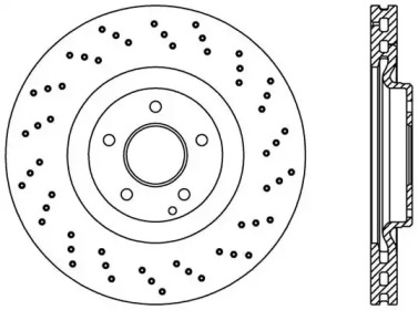 Тормозной диск OPEN PARTS BDRS2079.25