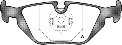 Комплект тормозных колодок OPEN PARTS BPA0265.30