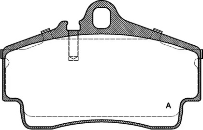 Комплект тормозных колодок OPEN PARTS BPA0654.00