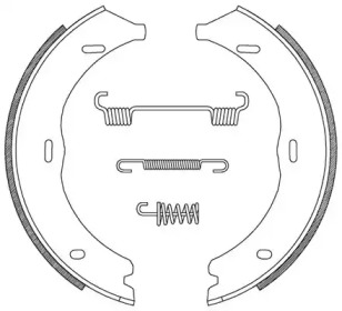 Комлект тормозных накладок OPEN PARTS BSA2216.00