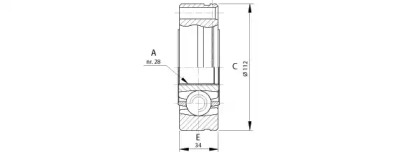 Шарнирный комплект OPEN PARTS CVJ5693.20