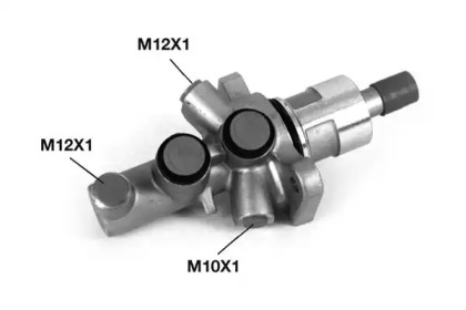 Цилиндр OPEN PARTS FBM1054.00