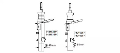 Амортизатор MONROE 742182SP
