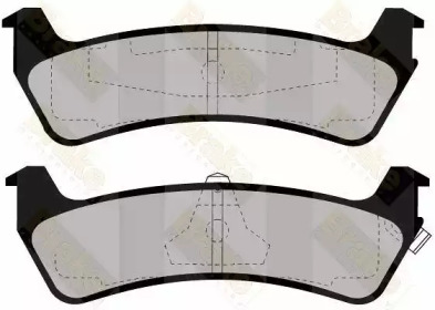 Комплект тормозных колодок Brake ENGINEERING PA1151