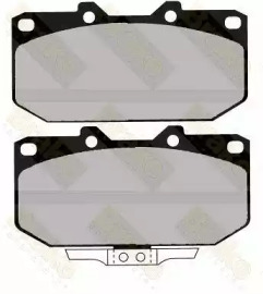 Комплект тормозных колодок Brake ENGINEERING PA1230