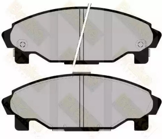 Комплект тормозных колодок Brake ENGINEERING PA1271