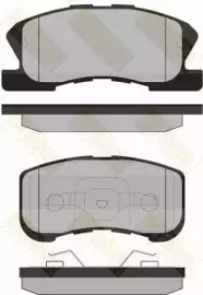 Комплект тормозных колодок Brake ENGINEERING PA1337