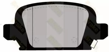 Комплект тормозных колодок Brake ENGINEERING PA1416