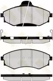 Комплект тормозных колодок Brake ENGINEERING PA1522