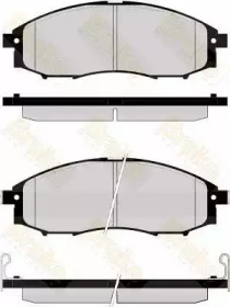 Комплект тормозных колодок Brake ENGINEERING PA1590