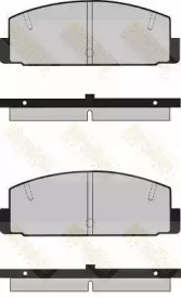 Комплект тормозных колодок Brake ENGINEERING PA367