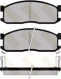 Комплект тормозных колодок Brake ENGINEERING PA468