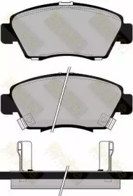 Комплект тормозных колодок Brake ENGINEERING PA743