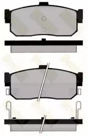 Комплект тормозных колодок Brake ENGINEERING PA799