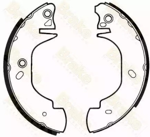 Комлект тормозных накладок Brake ENGINEERING SH2311