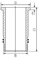 Втулка GOETZE ENGINE 14-451040-00