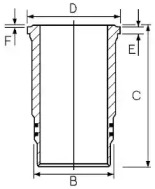 Втулка GOETZE ENGINE 14-480230-00