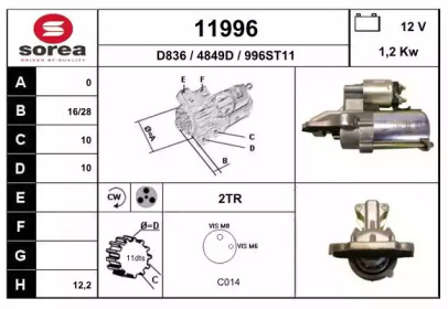 Стартер EAI 11996