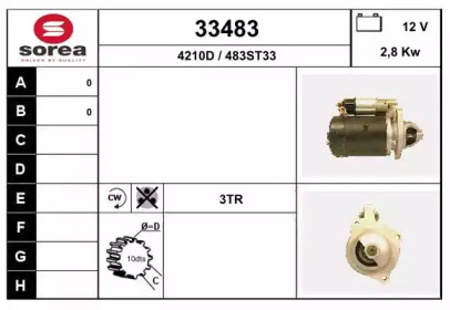 Стартер EAI 33483