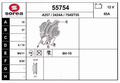 Генератор EAI 55754