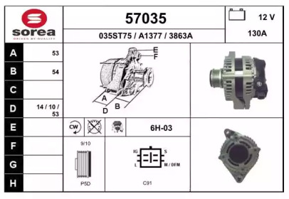 Генератор EAI 57035