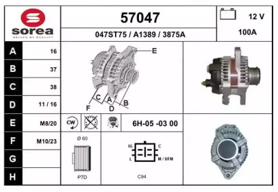 Генератор EAI 57047