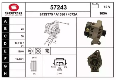 Генератор EAI 57243