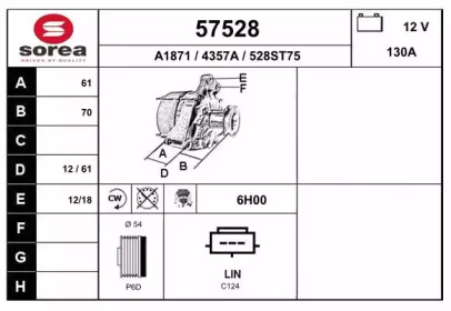 Генератор EAI 57528