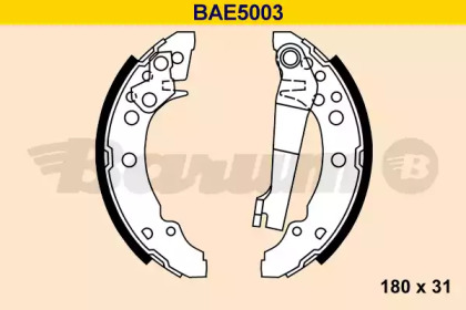 Комлект тормозных накладок BARUM BAE5003