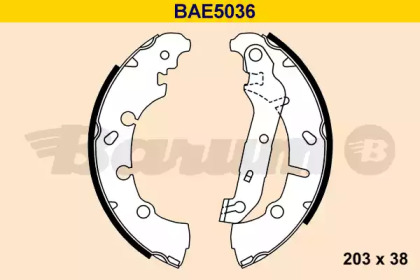 Комлект тормозных накладок BARUM BAE5036