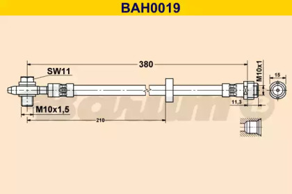 Шлангопровод BARUM BAH0019