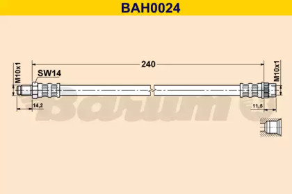 Шлангопровод BARUM BAH0024