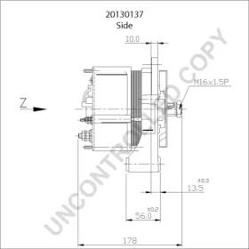 Генератор PRESTOLITE ELECTRIC 20130137