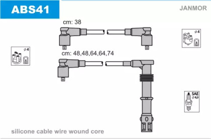 Комплект электропроводки JANMOR ABS41