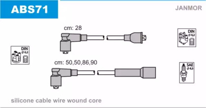 Комплект электропроводки JANMOR ABS71