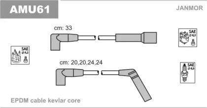 Комплект электропроводки JANMOR AMU61