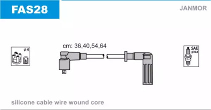Комплект электропроводки JANMOR FAS28