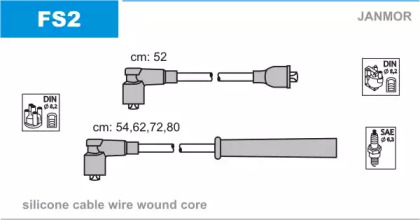 Комплект электропроводки JANMOR FS2