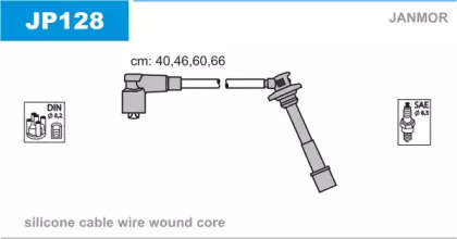 Комплект электропроводки JANMOR JP128