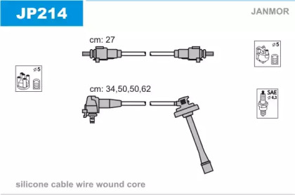 Комплект электропроводки JANMOR JP214