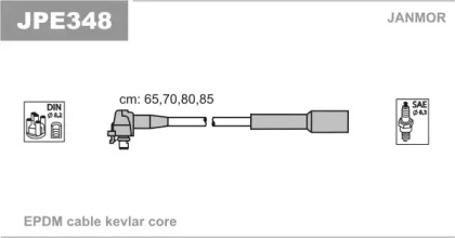 Комплект электропроводки JANMOR JPE348