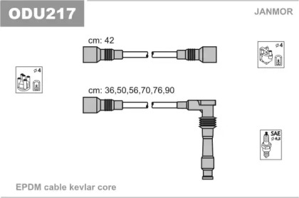 Комплект электропроводки JANMOR ODU217