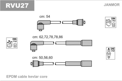 Комплект электропроводки JANMOR RVU27