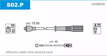 Комплект электропроводки JANMOR S02.P