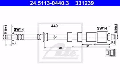 Шлангопровод ATE 24.5113-0440.3