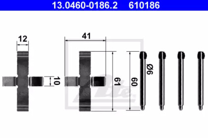 Комплектующие ATE 13.0460-0186.2